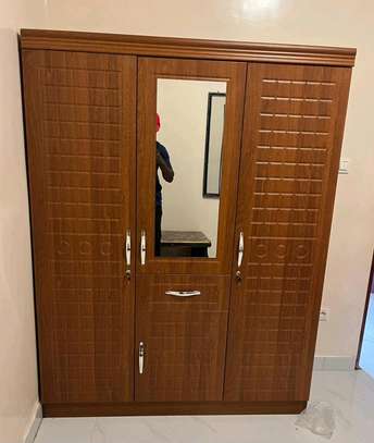 Armoire marron et blanc image 7