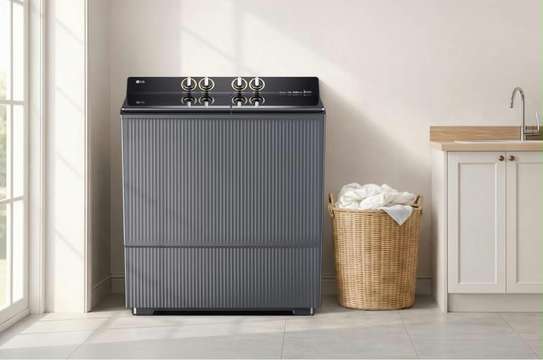 MACHINE A LAVER LG BKG SEMI AUTOMATIQUE TOP LOAD NOIR image 3