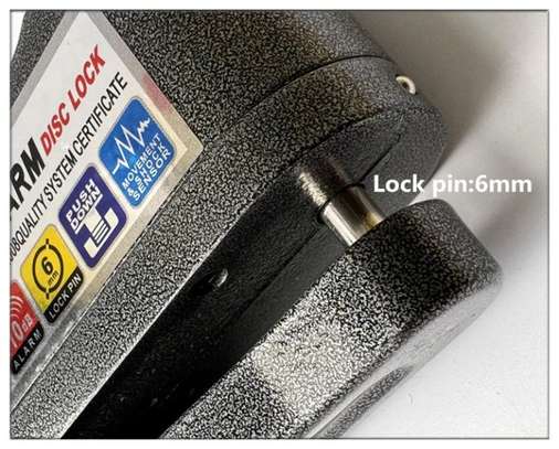 Cadenas Antivol, Alarme disc pour Moto avec Alarme Puissante image 5