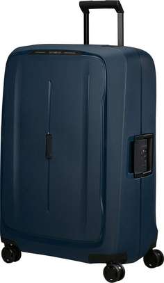 Valise Samsonite rigide bleu marine 4 roues légères image 3