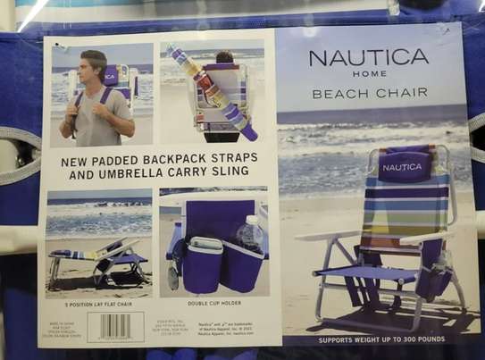 Chaise de plage pliable NAUTICA image 5