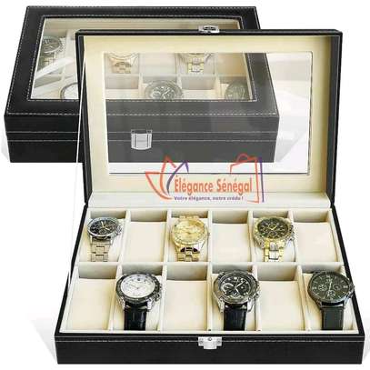 Boîte Rangement Montre - Coffret Boîtier Montres image 2