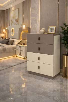 CHAMBRE A COUCHER ARMOIRE 8BATTANTS 7PIECES VIP MIHRA DORE image 4