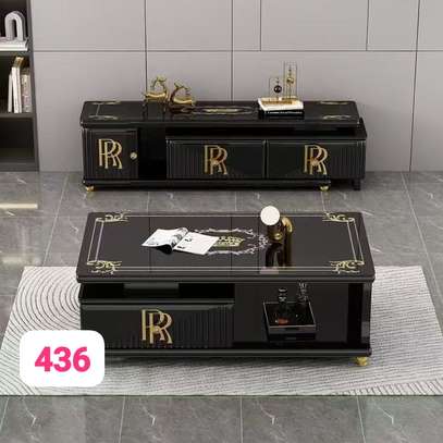 Ensemble table tv - table basse image 7
