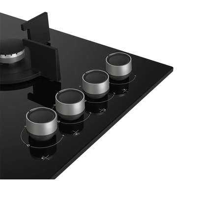 Beko plaque gaz 4 feux encastrable noire image 6
