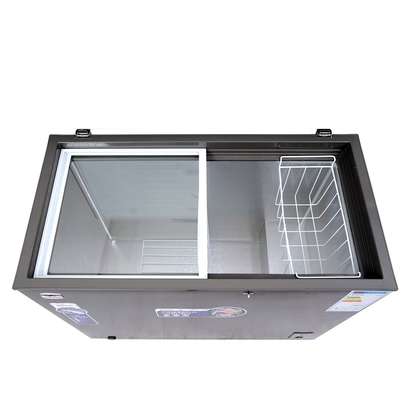 Congélateur Astech horizontal 300litres Gris image 3