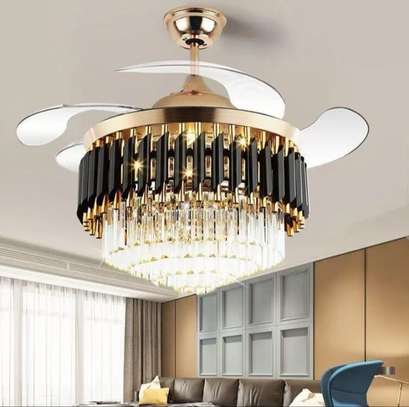 Lustre Plafonnier lampe-ventilateur image 3