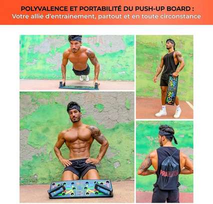 Planche de pompes, 24 en 1 multifonction pliable image 3