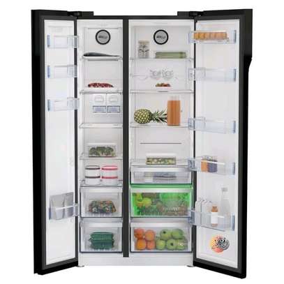 REFRIGERATEUR BEKO SIDE BY SIDE 2PORTES 640LITRES A++ NOIR image 2