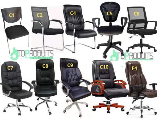 Chaise et fauteuil de bureau image 15