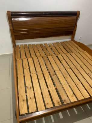 LIT TROIS PERSONNES 180x190 BOIS BRUT image 2