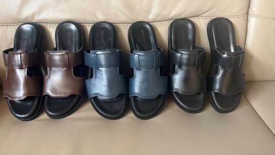 Zara sandales cuir confort été image 14