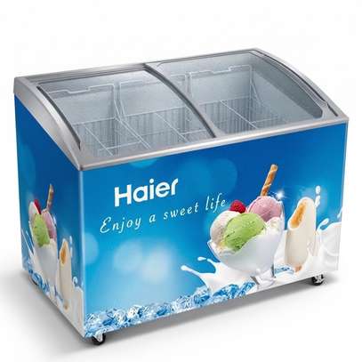 CONGELATEUR 500LITRES HAIER HORIZONTAL VITRINE SD377 image 2