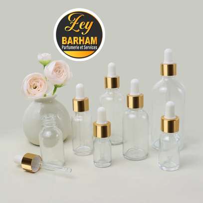 Flacon parfum rechargeable 30 ml verre transparent image 2