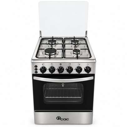 CUISINIERE 4FEUX CAC 50X50 FULL OPTION INOX CAC50F image 4