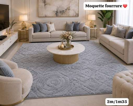 Tapis moderne géométrique image 6