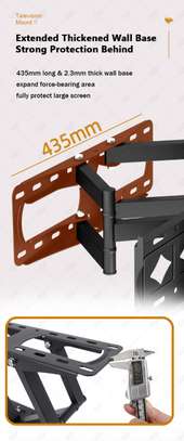 Support TV mural 32" - 85" pouces, inclinable et pivotant image 10