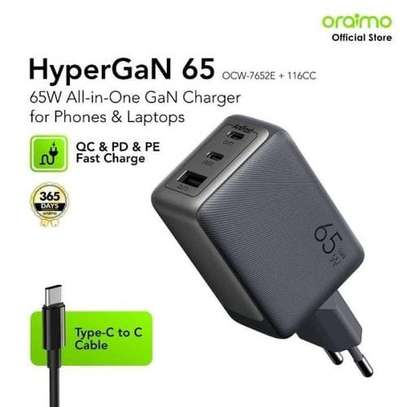 Chargeur mural rapide 65W - Oraimo HyperGaN 65 image 3