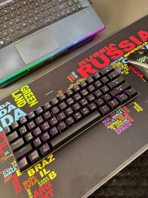 Gamer ( clavier rgb / souris )sans fil  avec tapis image 8