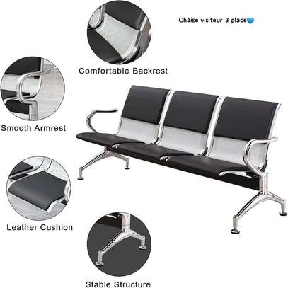 Chaise pour salle d'attente - banquette d'accueil image 3