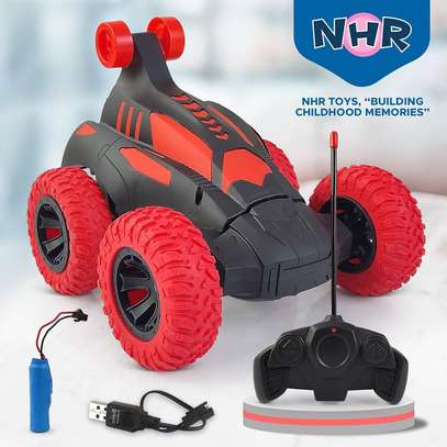 Voiture télécommandée tout-terrain noir rouge 2.4 GHz image 2