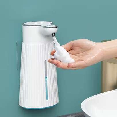 Distributeur savon automatique noir avec capteur infrarouge image 3