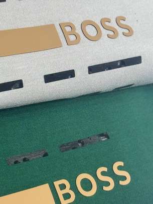 Boss t-shirt coton logo homme multi-couleurs image 6