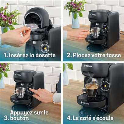 Machine à café Tassimo Finesse noire + 3 packs de capsules image 4