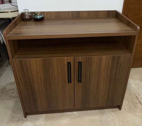 Meuble de rangement en bois massif image 2
