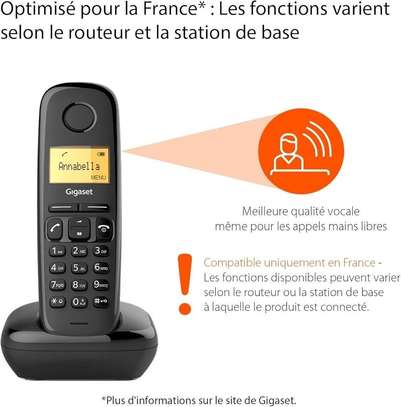 Téléphone fixe sans fil duo - Gigaset A170 image 3