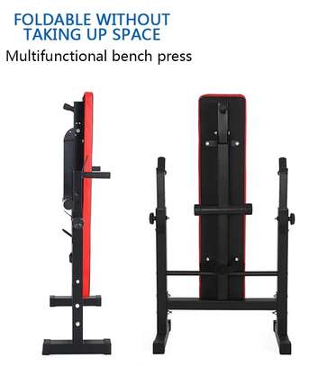 Banc de Fitness Multifonctionnel avec Support D'haltères image 7