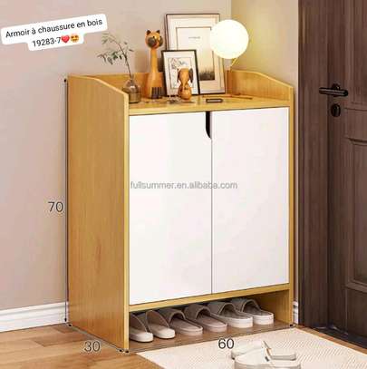 Armoire de rangement chaussures et console image 2