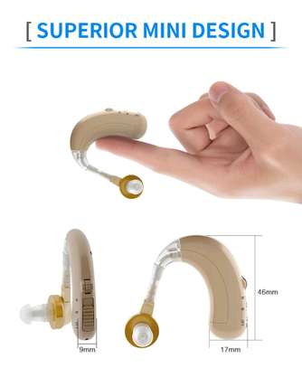 Appareil auditif intra-auriculaire rechargeable bleu foncé image 5