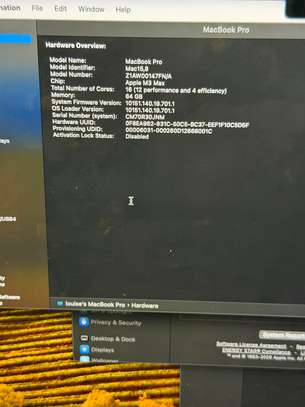 MacBook Pro 14 M3 Max 2023 64GB RAM 8TO HDD image 5