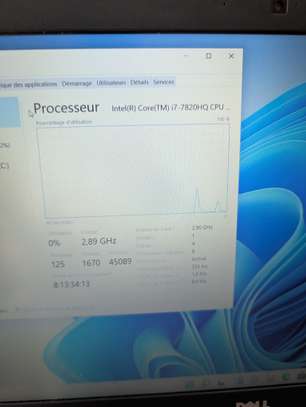 Dell  précision i7 7th / 4gb NVIDIA / 16gb ram image 5