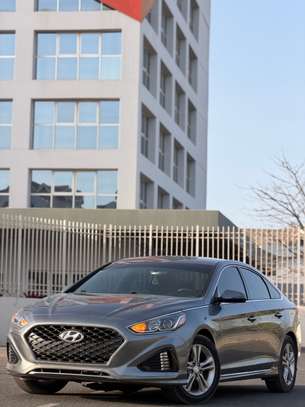 Hyundai Sonata année 2018 berline gris métallisé image 8