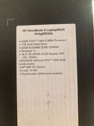 HP OmniBook X 16 U9 32GB SSD 1TB RTX 5050 8GB image 2