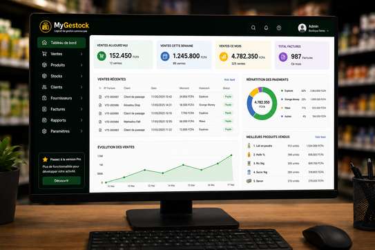 LOGICIEL DE GESTION VENTE-STOCK-FACTURATION image 5