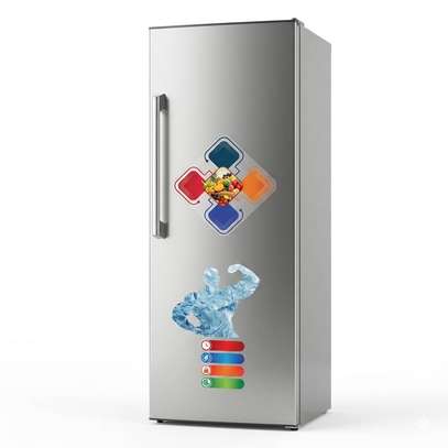 CONGELATEUR ICONA VERTICAL 9TIROIRS PLAQUE ALUMINIUM GRIS image 3