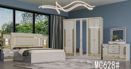 CHAMBRE A COUCHER ARMOIRE 6BATTANTS 5PIECES image 11