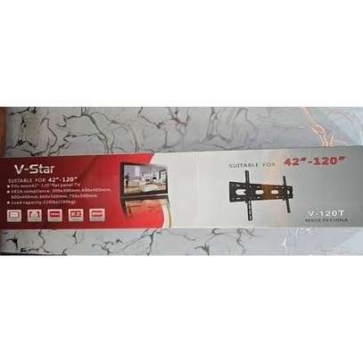 Support TV mural inclinable 42" à 120" pouces image 8