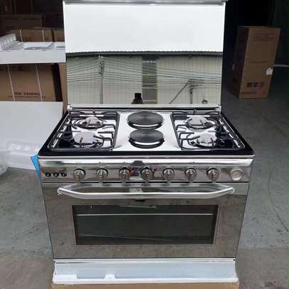 cuisinière avec deux plaque électrique image 2