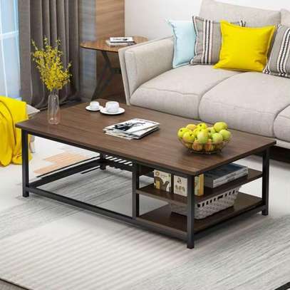 Table basse bois naturel image 4