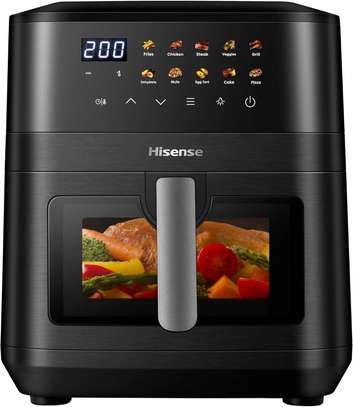 AIR FRYER HISENSE 8LITRES FENETRE VISIBLE NOIR H08AFBK1S4 image 5