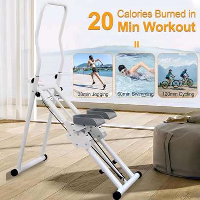 Stepper Fitness avec Support et Écran Digital – Entraînement image 3