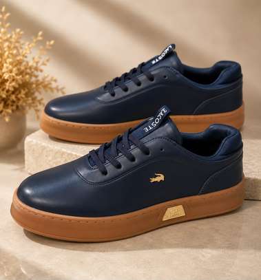 Lacoste sneakers cuir image 2