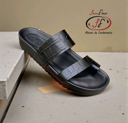 Chaussure homme sandale en cuir modèle GARMI image 3