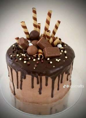 Gâteau chocolat gourmand moelleux cerises crème image 7