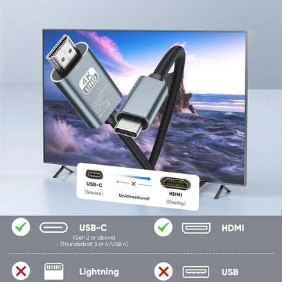 Adaptateur USB C à HDTV, Type C au convertisseur HDTV image 4