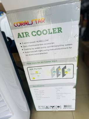 Coralstar Rafraîchisseur d'air portable blanc compact image 5